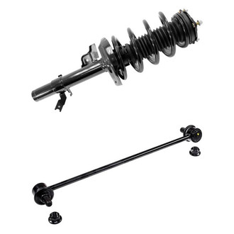 iD Select® - Front Passenger Side Complete Strut Assembly and Stabilizer Bar Link Kit