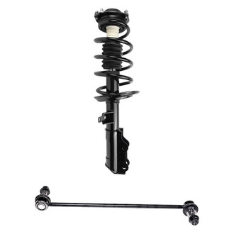 iD Select® - Front Passenger Side Complete Strut Assembly and Stabilizer Bar Link Kit