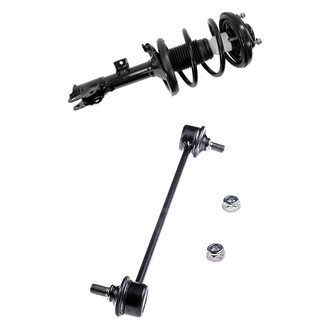 iD Select® - Front Passenger Side Complete Strut Assembly and Stabilizer Bar Link Kit