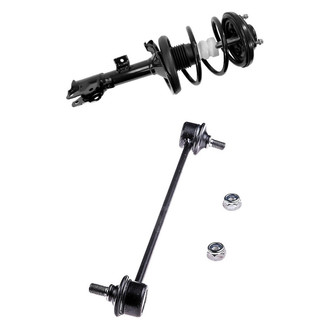 iD Select® - Front Passenger Side Complete Strut Assembly and Stabilizer Bar Link Kit