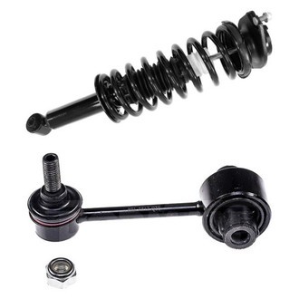 iD Select® - Rear Passenger Side Complete Strut Assembly and Stabilizer Bar Link Kit