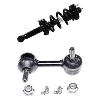 iD Select® - Rear Passenger Side Complete Strut Assembly and Stabilizer Bar Link Kit