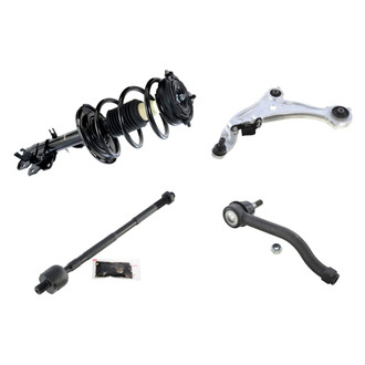 iD Select® - Front Driver Side Complete Strut Assembly with Control Arm and Tie Rod End Kit