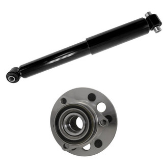 iD Select® - Front Driver Side Shock Absorber and Wheel Hub Assembly Kit