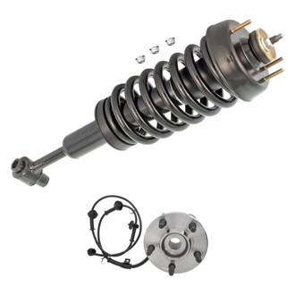 iD Select® - Front Passenger Side Complete Strut Assembly and Wheel Hub Assembly Kit