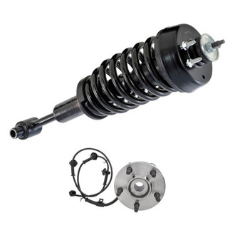 iD Select® - Front Passenger Side Complete Strut Assembly and Wheel Hub Assembly Kit