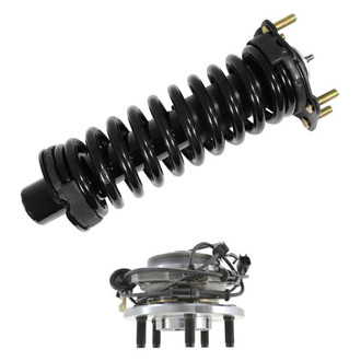iD Select® - Front Passenger Side Complete Strut Assembly and Wheel Hub Assembly Kit