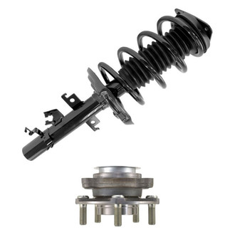iD Select® - Front Passenger Side Complete Strut Assembly and Wheel Hub Assembly Kit