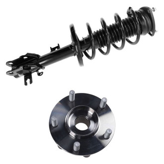 iD Select® - Front Passenger Side Complete Strut Assembly and Wheel Hub Assembly Kit