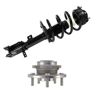 iD Select® - Front Passenger Side Complete Strut Assembly and Wheel Hub Assembly Kit