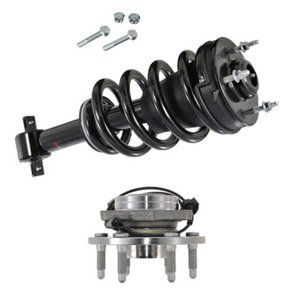 iD Select® - Front Passenger Side Complete Strut Assembly and Wheel Hub Assembly Kit