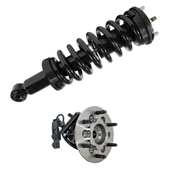 iD Select® - Front Passenger Side Complete Strut Assembly and Wheel Hub Assembly Kit
