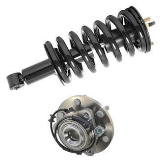 iD Select® - Front Passenger Side Complete Strut Assembly and Wheel Hub Assembly Kit
