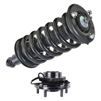 iD Select® - Front Passenger Side Complete Strut Assembly and Wheel Hub Assembly Kit