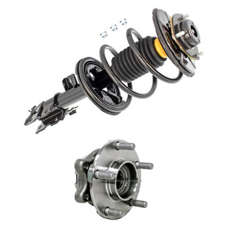 iD Select® - Front Passenger Side Complete Strut Assembly and Wheel Hub Assembly Kit