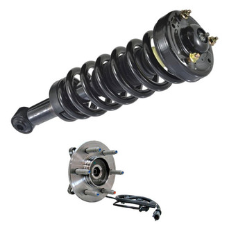 iD Select® - Front Passenger Side Complete Strut Assembly and Wheel Hub Assembly Kit