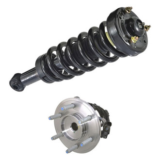 iD Select® - Front Passenger Side Complete Strut Assembly and Wheel Hub Assembly Kit