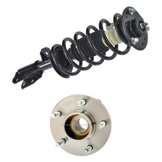 iD Select® - Front Passenger Side Complete Strut Assembly and Wheel Hub Assembly Kit