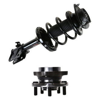 iD Select® - Front Passenger Side Complete Strut Assembly and Wheel Hub Assembly Kit