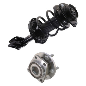 iD Select® - Front Passenger Side Complete Strut Assembly and Wheel Hub Assembly Kit