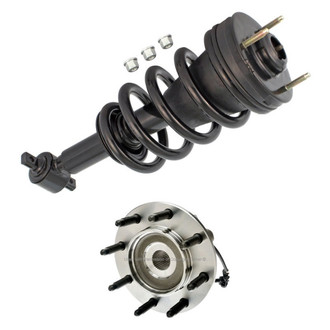 iD Select® - Front Passenger Side Complete Strut Assembly and Wheel Hub Assembly Kit