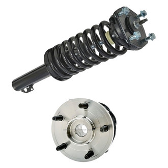 iD Select® - Front Passenger Side Complete Strut Assembly and Wheel Hub Assembly Kit