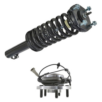 iD Select® - Front Passenger Side Complete Strut Assembly and Wheel Hub Assembly Kit