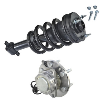 iD Select® - Front Passenger Side Complete Strut Assembly and Wheel Hub Assembly Kit