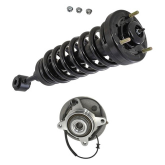 iD Select® - Front Passenger Side Complete Strut Assembly and Wheel Hub Assembly Kit