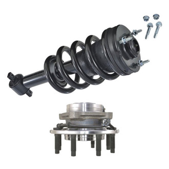 iD Select® - Front Passenger Side Complete Strut Assembly and Wheel Hub Assembly Kit