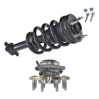 iD Select® - Front Passenger Side Complete Strut Assembly and Wheel Hub Assembly Kit
