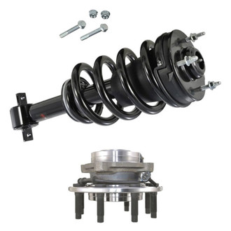 iD Select® - Front Passenger Side Complete Strut Assembly and Wheel Hub Assembly Kit