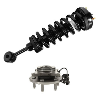 iD Select® - Front Passenger Side Complete Strut Assembly and Wheel Hub Assembly Kit