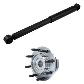 iD Select® - Rear Passenger Side Shock Absorber and Wheel Hub Assembly Kit