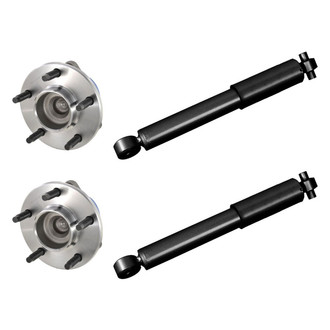 iD Select® - Rear Shock Absorbers and Wheel Hub Assembly Kit