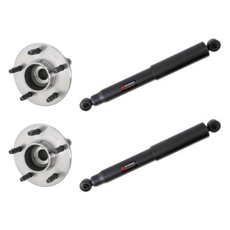 iD Select® - Rear Shock Absorbers and Wheel Hub Assembly Kit