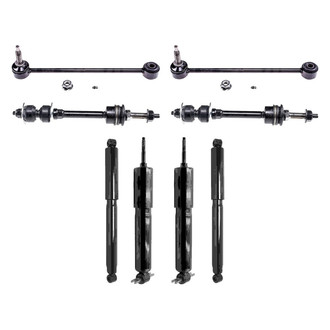 iD Select® - Front and Rear Shock Absorbers and Stabilizer Bar Link Kit