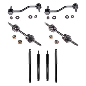 iD Select® - Front and Rear Shock Absorbers and Stabilizer Bar Link Kit