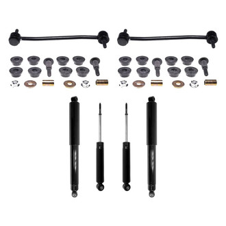 iD Select® - Front and Rear Shock Absorbers and Stabilizer Bar Link Kit