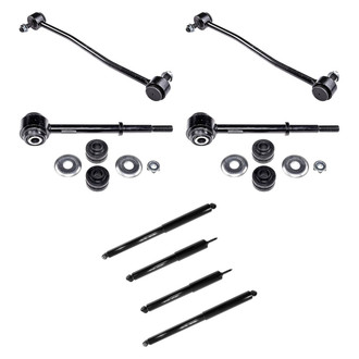 iD Select® - Front and Rear Shock Absorbers and Stabilizer Bar Link Kit
