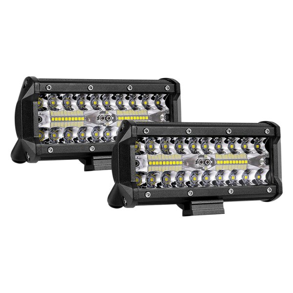 iD Select® - 7" 120W Triple Row Combo Beam LED Light Bar
