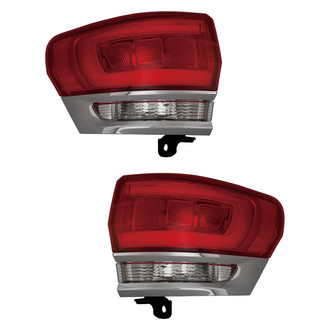 iD Select® - Driver and Passenger Side Outer Replacement Tail Lights (CAPA Certified)