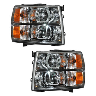 iD Select® - Driver and Passenger Side Replacement Headlight Set (CAPA Certified)