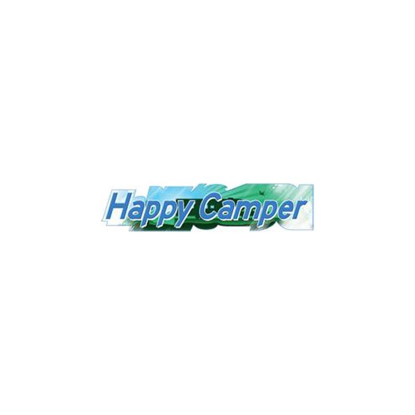 Illusions® - "Happy Camper" 5" x 24" Fun Expressions Decal