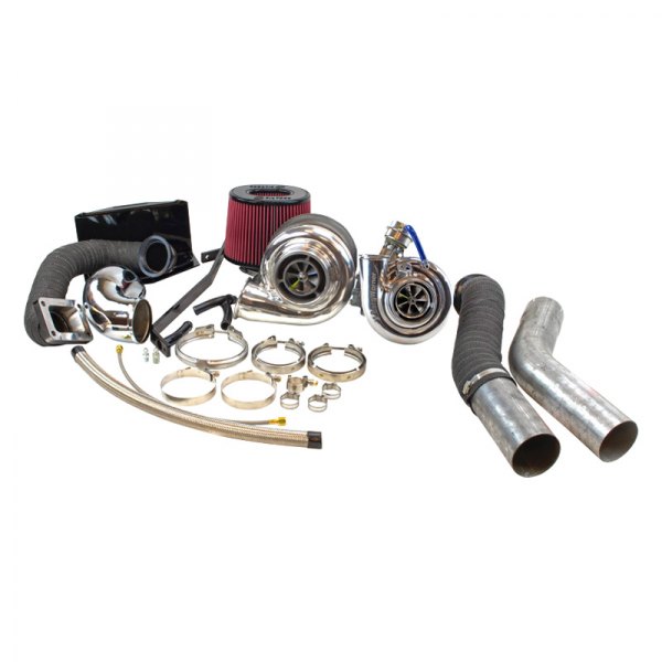 Industrial Injection® - Quick Spool Compound Turbo Kit