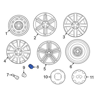 Infiniti OE - Wheel Lug Nut