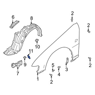 Infiniti OE - Fender Liner Retainer
