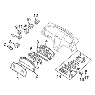 Infiniti OE - Sun Load Temperature Sensor