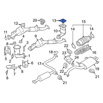 Infiniti OE - Exhaust Pipe Connector Gasket