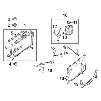 Infiniti OE - Cooling - Radiator & Components